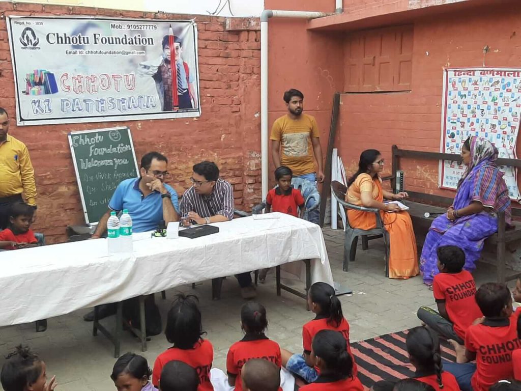 Chotu Foundation Health camp - Dr. Vivek Agrawal Firozabad - Vansh Mother and Child Care Center Firozabad - Vansh Hospital