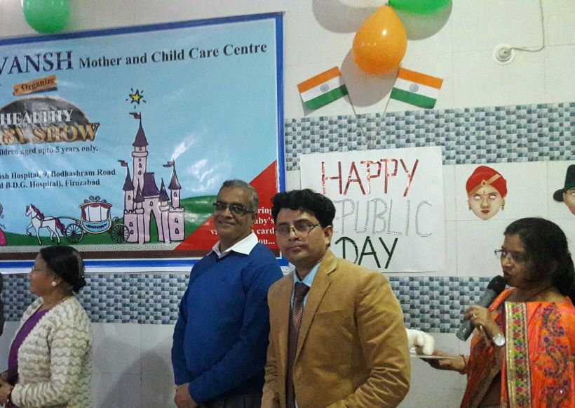 Healty Baby Show - Dr.Vivek Agrawal - Vansh Mother and Child Care Center Firozabad