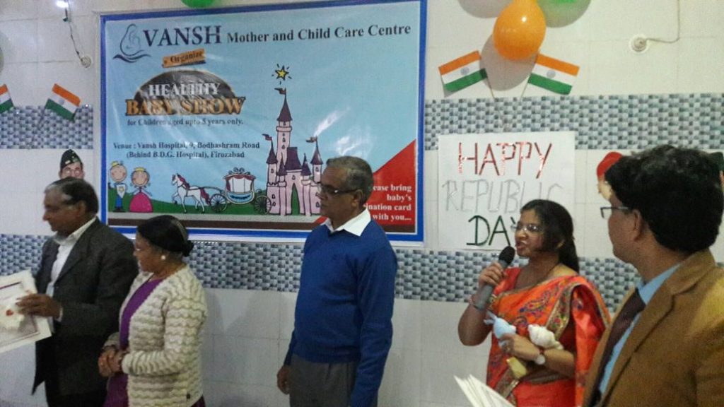 Healty Baby Show - Dr.Vivek Agrawal - Vansh Mother and Child Care Center Firozabad