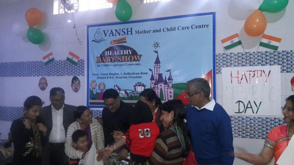 Healty Baby Show - Dr.Vivek Agrawal - Vansh Mother and Child Care Center Firozabad