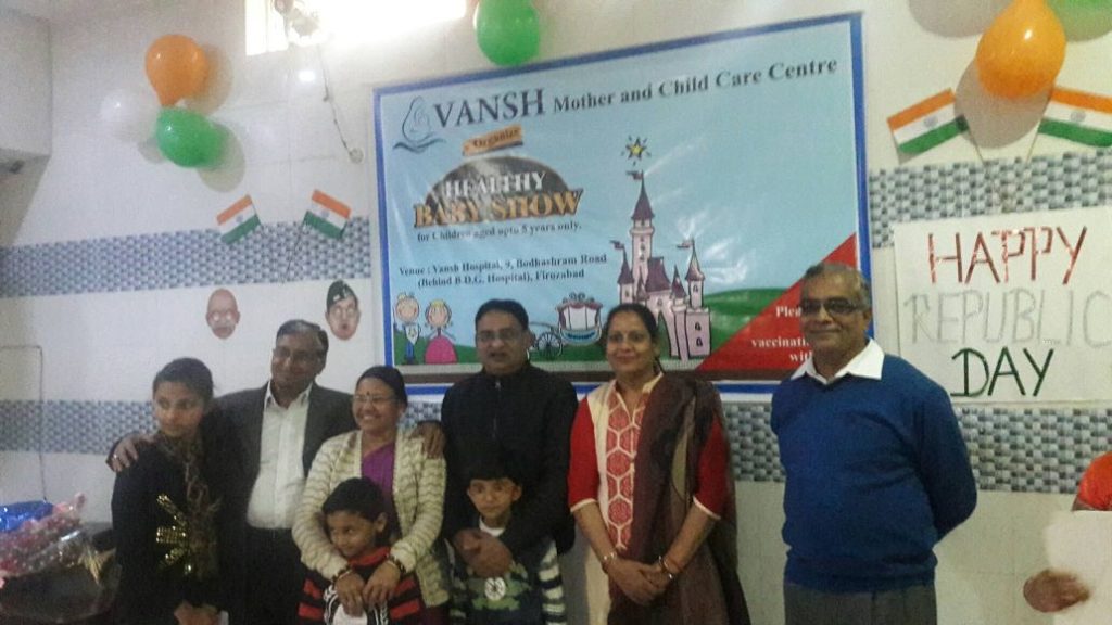 Healty Baby Show - Dr.Vivek Agrawal - Vansh Mother and Child Care Center Firozabad